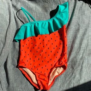 CrewCuts Girls Size 3 Watermelon Bathing Suit